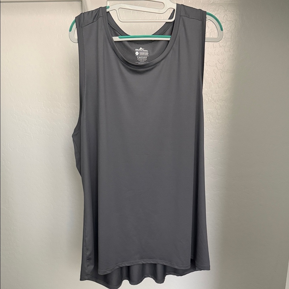 Stylish Gray Muscle Tee for Women
